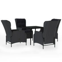 -Delige Tuinset 5 80 cm tafellengte Donkergrijs