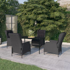 5-piece dark grey Garden Furniture Set