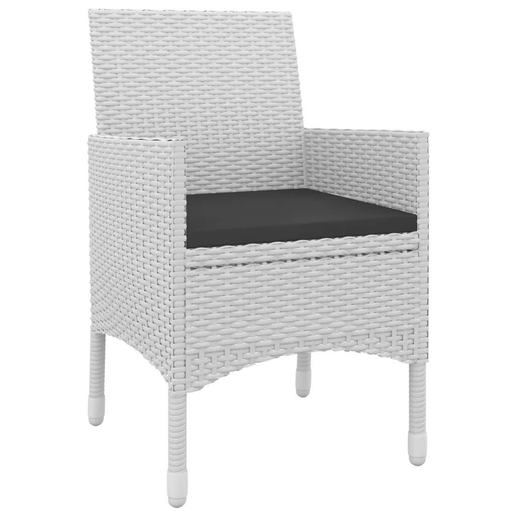 5-Delige Tuinset Met Kussens Poly Rattan En Glas 4