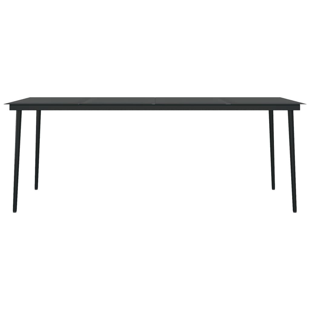 9-delige Tuinset met kussens poly rattan en glas