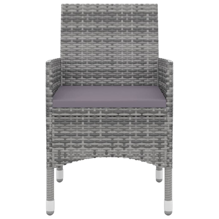 7-Delige Tuinset Met Kussens Poly Rattan En Glas 6