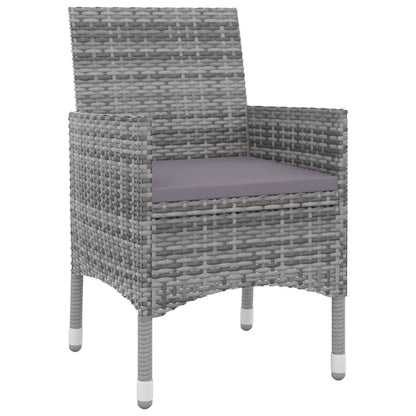 7-Delige Tuinset Met Kussens Poly Rattan En Glas 6