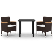 Tuinset Met Kussens Poly Rattan En Glas 3
