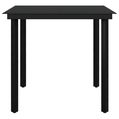 Tuinset Met Kussens Poly Rattan En Glas 3