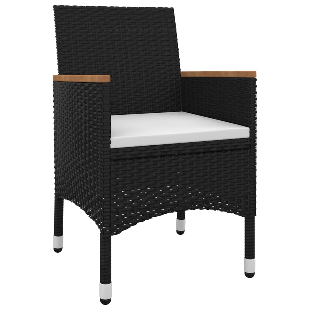 Tuinset Met Kussens Poly Rattan En Glas 7