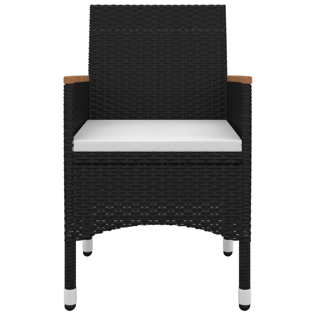 Tuinset Met Kussens Poly Rattan En Glas 7