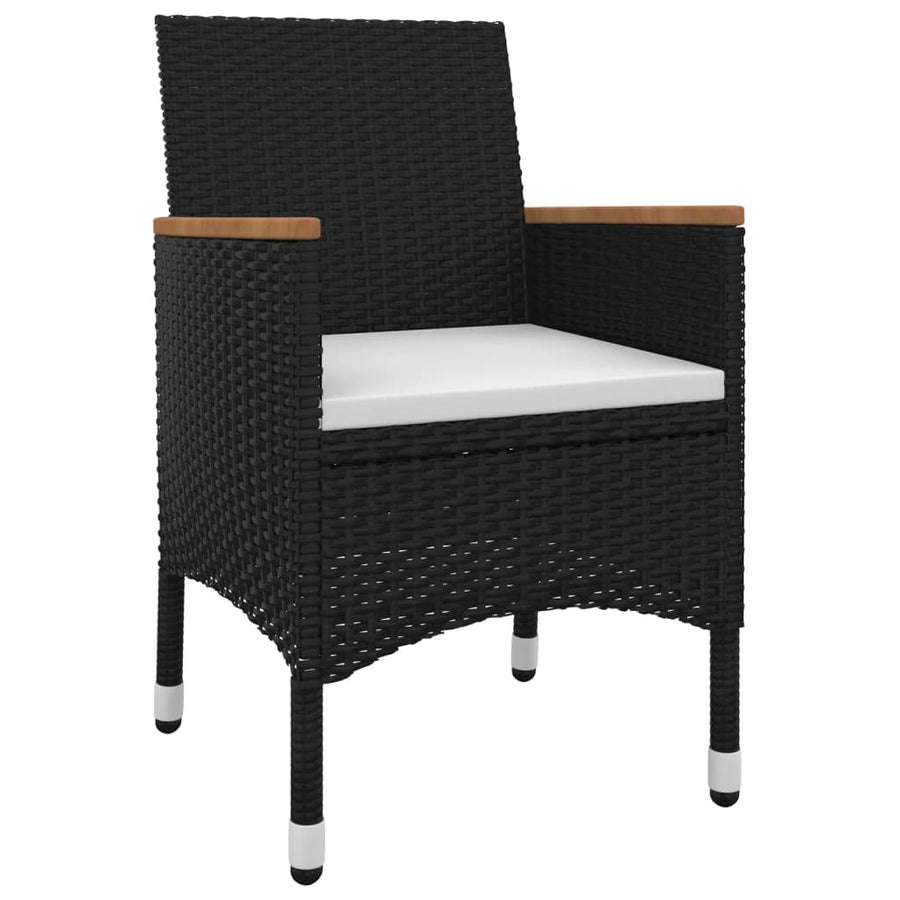 Tuinset Met Kussens Poly Rattan En Glas 3