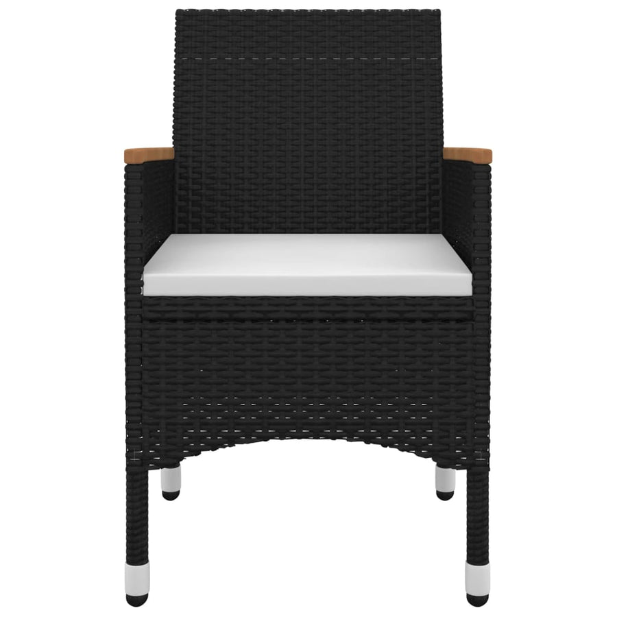 Tuinset Met Kussens Poly Rattan En Glas 3