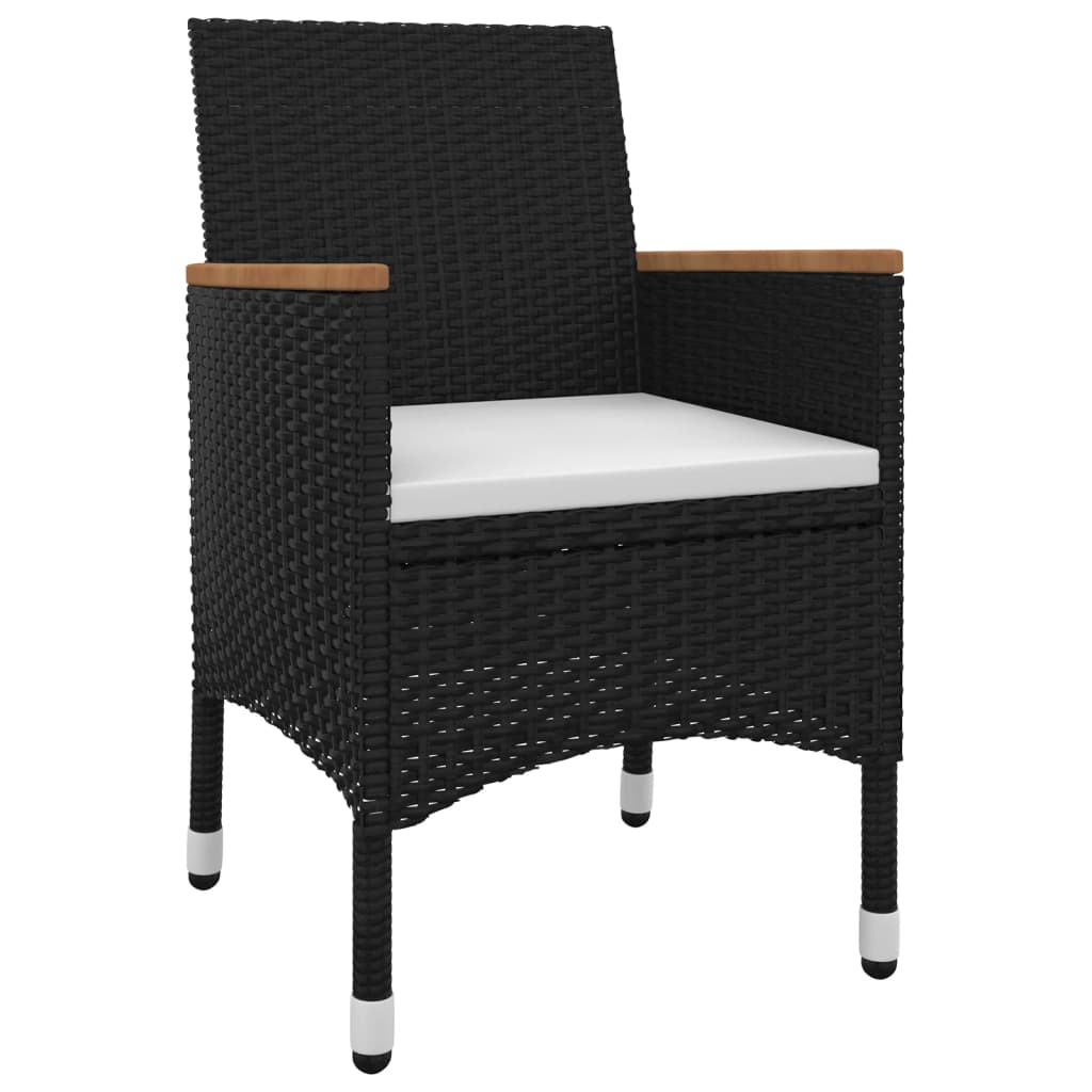 Tuinset Met Kussens Poly Rattan En Glas 7
