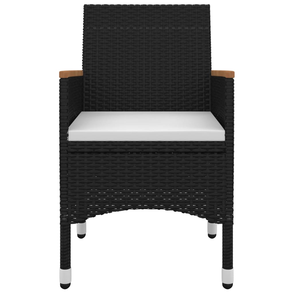 Tuinset Met Kussens Poly Rattan En Glas 7