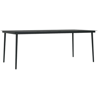9-Delige Tuinset Met Kussens Poly Rattan En Glas 8