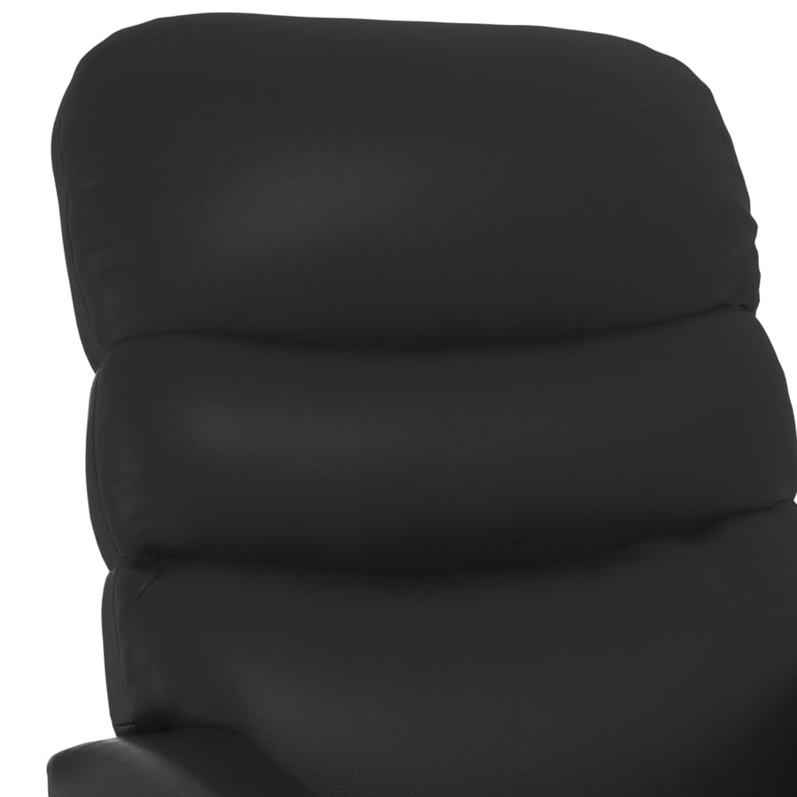 Massagestoel Kunstleer Zwart