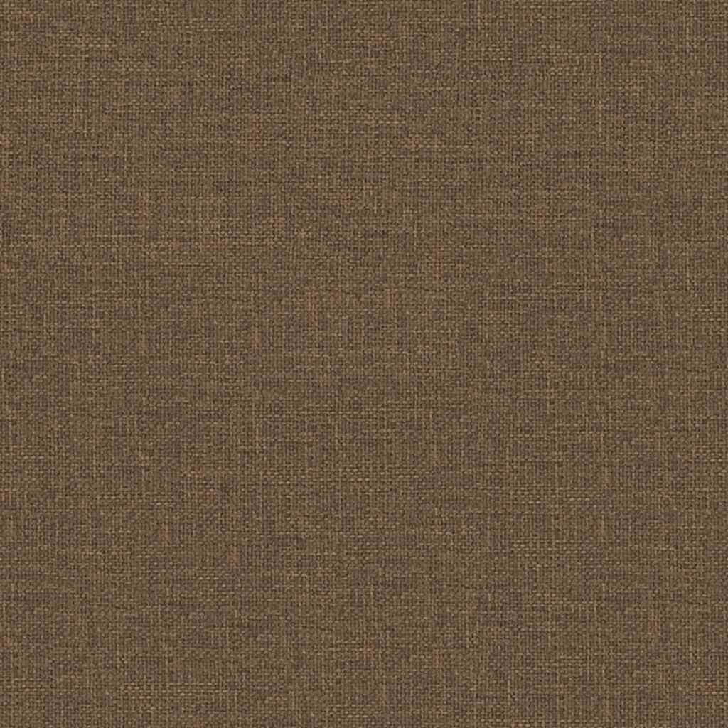 Fauteuil verstelbaar stof bruin