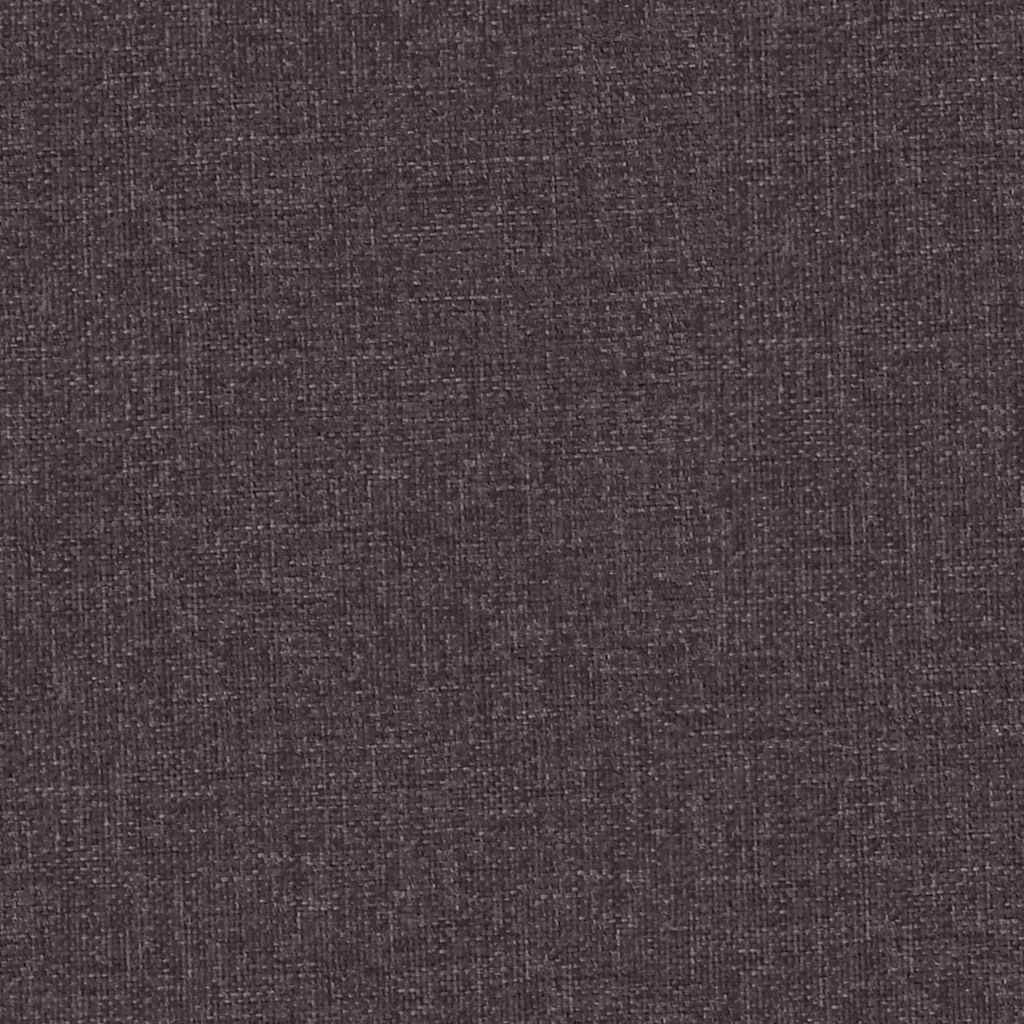 Fauteuil verstelbaar stof donkerbruin