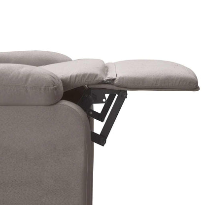 Fauteuil Verstelbaar Stof Taupe