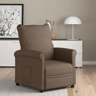 Fauteuil Verstelbaar Stof Bruin