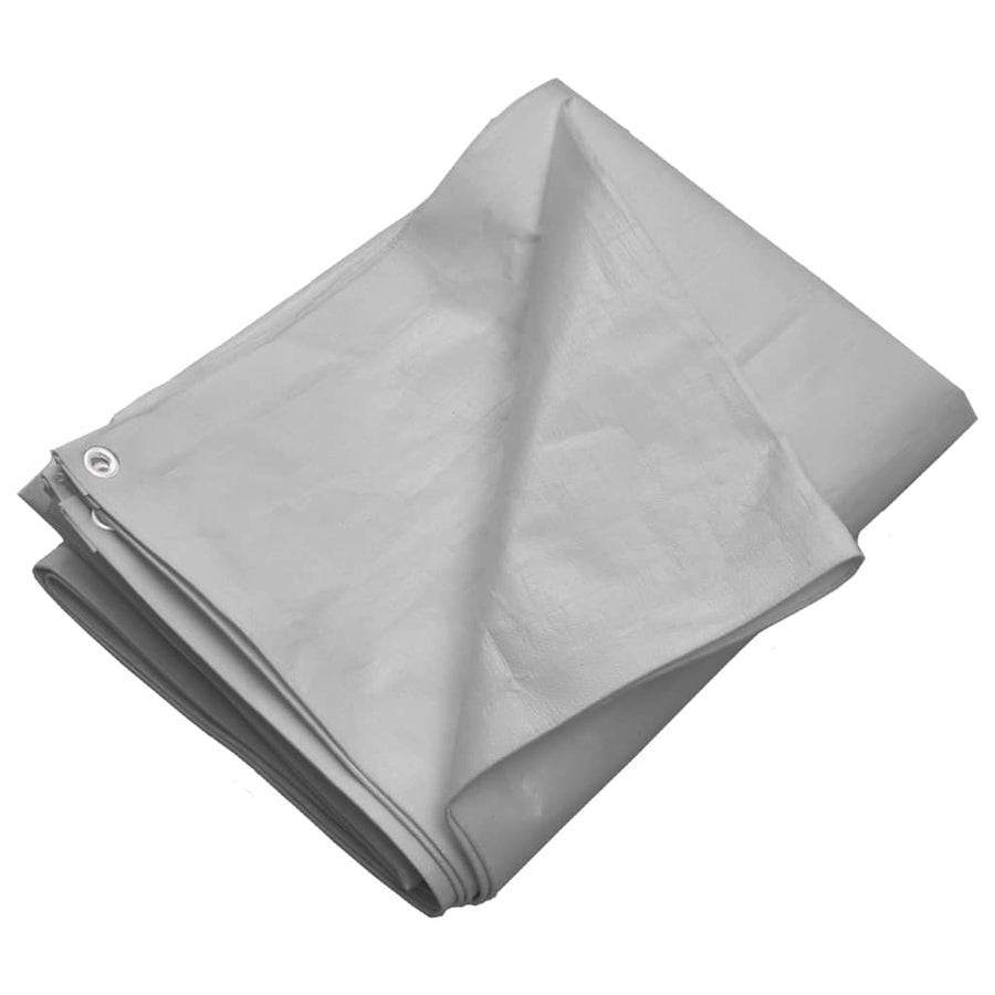 Dekzeil 260 g/m² 6x10 m HDPE grijs