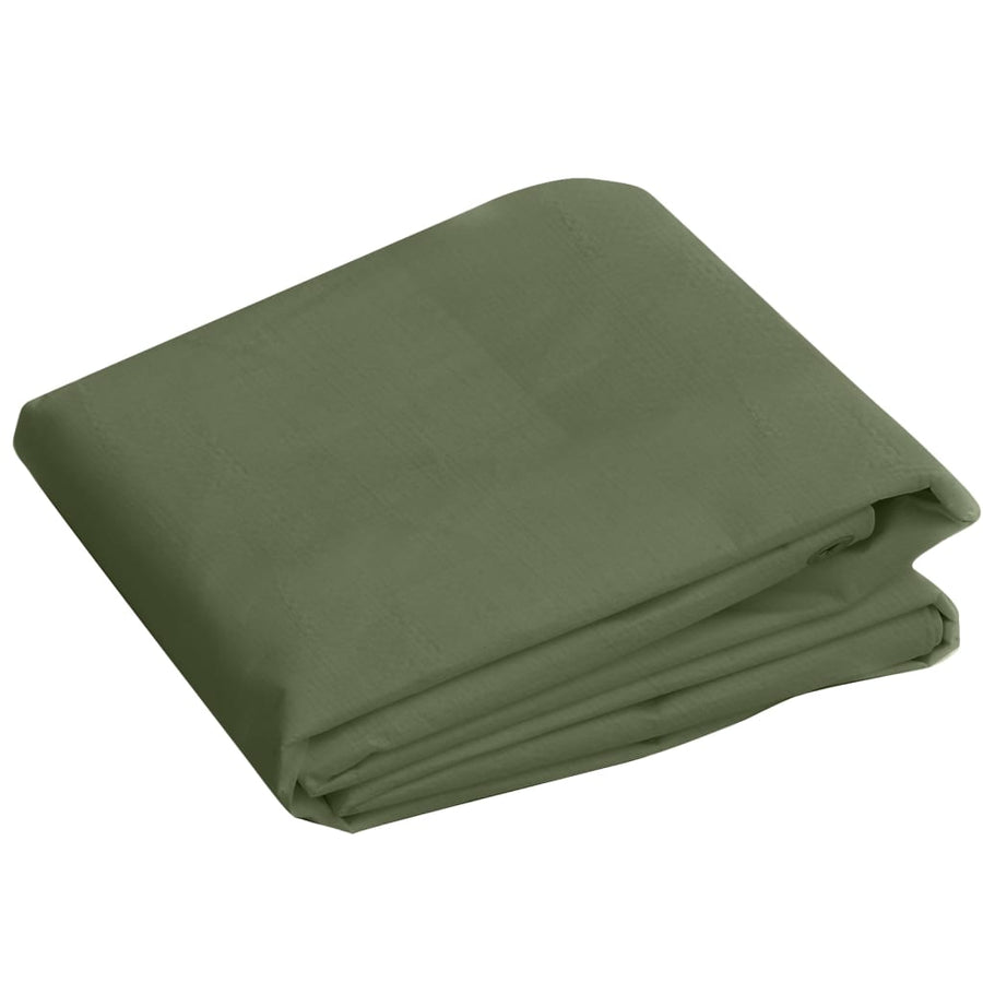 Dekzeil 260 g/m² 6x8 m HDPE groen 260 gsm 6 x 8 m