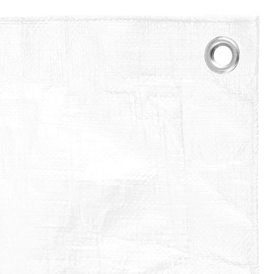 Dekzeil 180 g/m² 4x5 m HDPE wit 180 gsm 4 x 5 m