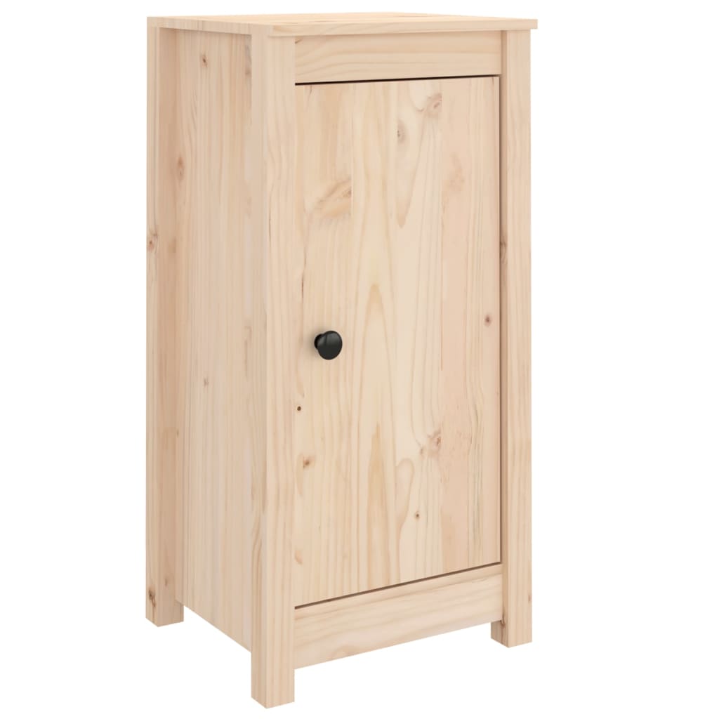 Dressoirs 2 St 40X35X80 Cm Massief Grenenhout