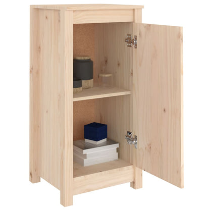 Dressoirs 2 St 40X35X80 Cm Massief Grenenhout