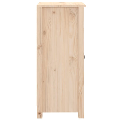Dressoirs 2 St 40X35X80 Cm Massief Grenenhout