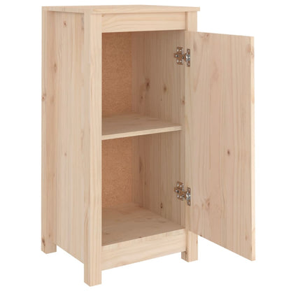 Dressoirs 2 St 40X35X80 Cm Massief Grenenhout