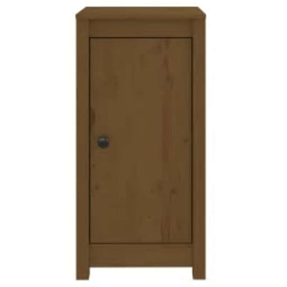 Dressoir 39x35x80 cm massief grenenhout honingbruin