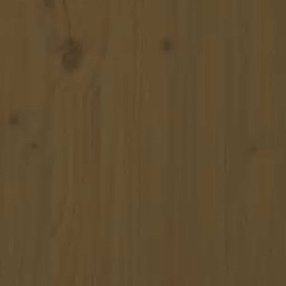 Dressoir 39x35x80 cm massief grenenhout honingbruin