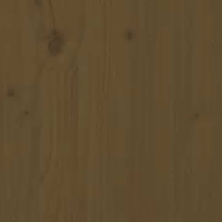 Dressoir 39x35x80 cm massief grenenhout honingbruin