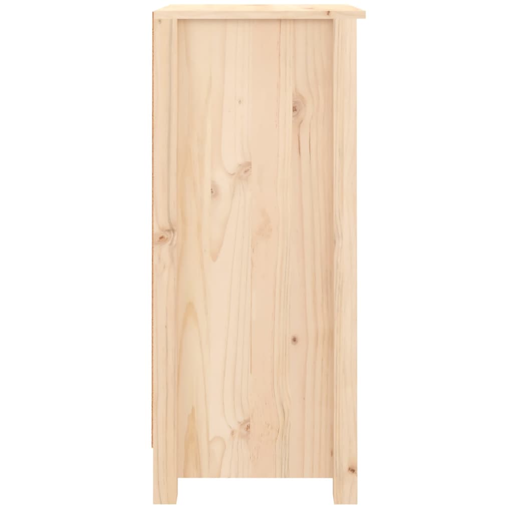 Dressoir 40X35X80 Cm Massief Grenenhout 1 Naturel