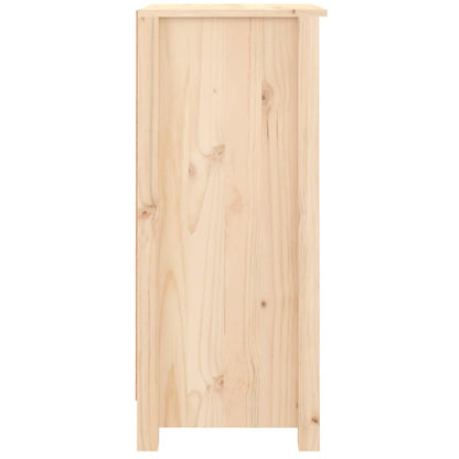 Dressoir 40X35X80 Cm Massief Grenenhout 1 Naturel