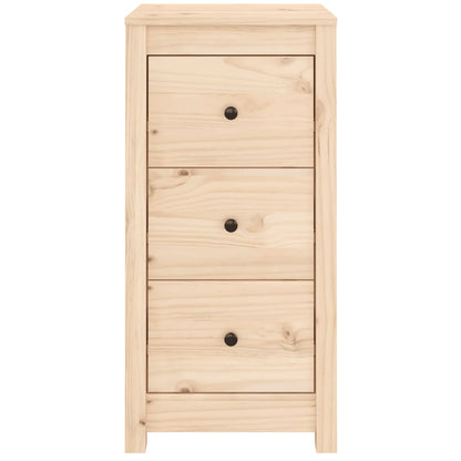 Dressoirs 2 st 40x35x80 cm massief grenenhout