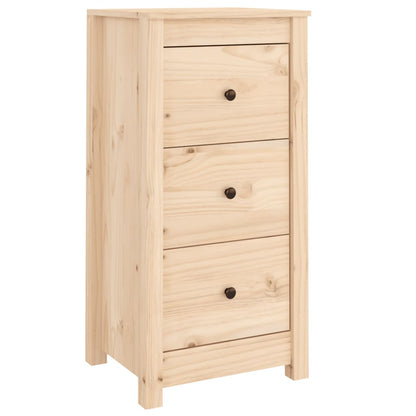 Dressoirs 2 st 40x35x80 cm massief grenenhout