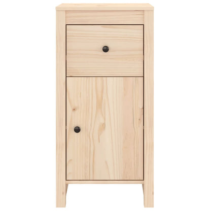 Dressoirs 2 st 40x35x80 cm massief grenenhout