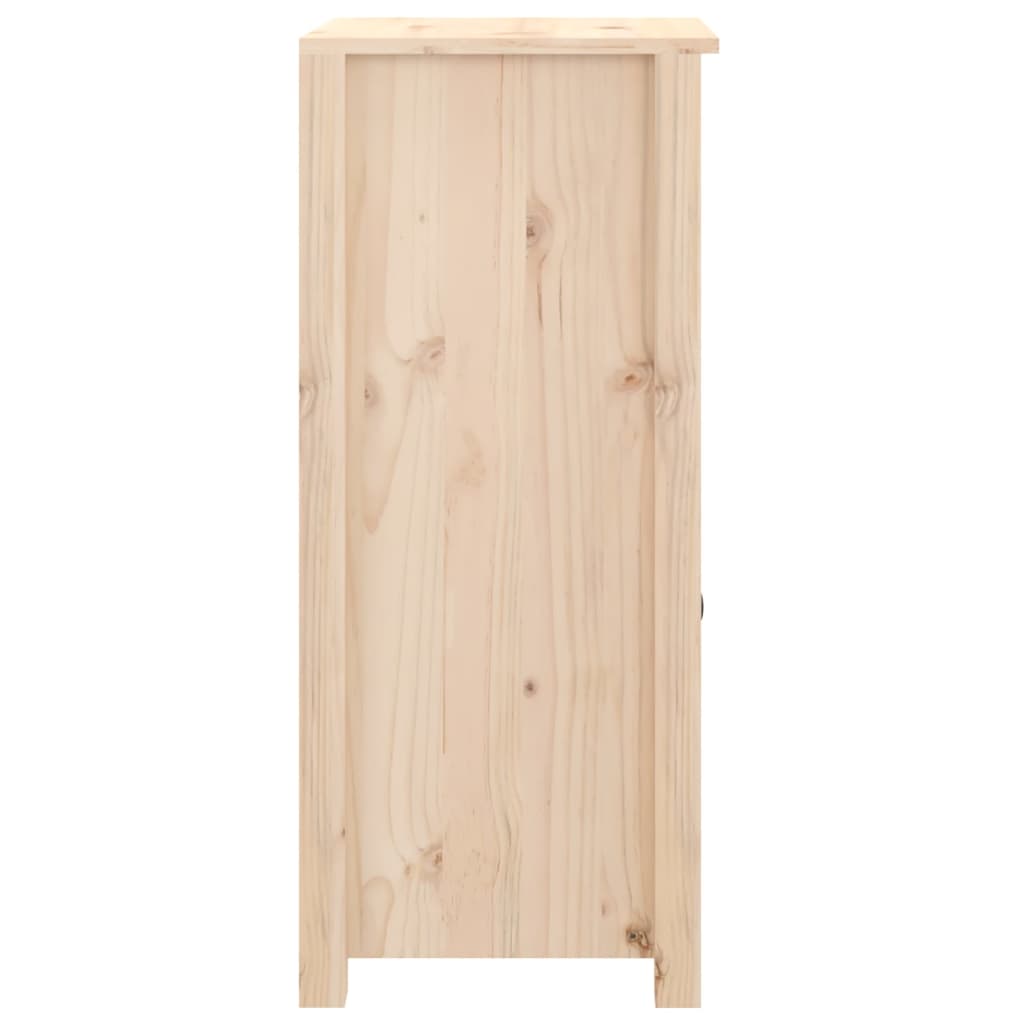 Dressoirs 2 st 40x35x80 cm massief grenenhout