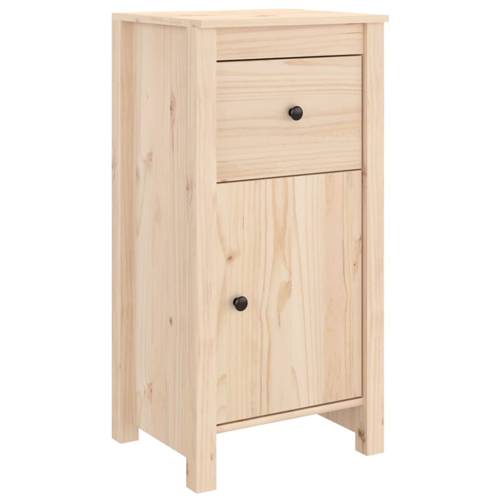 Dressoirs 2 st 40x35x80 cm massief grenenhout