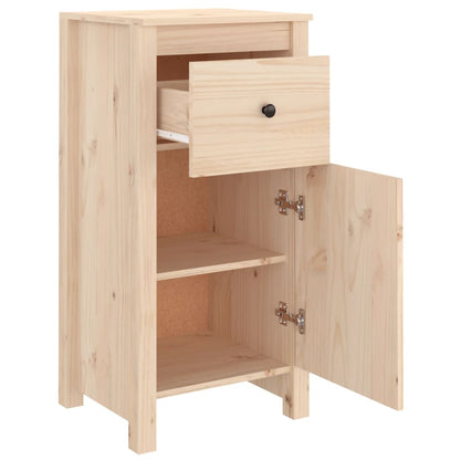 Dressoirs 2 st 40x35x80 cm massief grenenhout