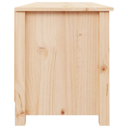 Schoenenbank 0X38X45,5 Cm Massief Grenenhout 110 x 38 x 45.5 cm Naturel