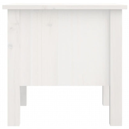 Bijzettafel Massief Grenenhout 1 40 x 40 x 39 cm Wit