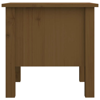 Bijzettafels Massief Grenenhout 2 40 x 40 x 39 cm Honingbruin