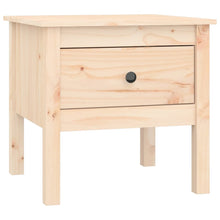 Bijzettafel Massief Grenenhout 1 50 x 50 x 49 cm Naturel