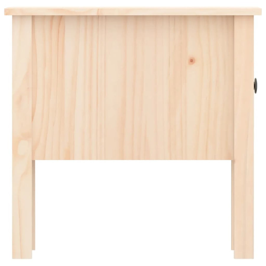 Bijzettafel Massief Grenenhout 1 50 x 50 x 49 cm Naturel