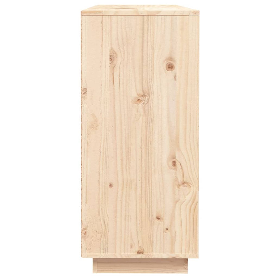 Dressoir 110,5X35X80 Cm Massief Grenenhout