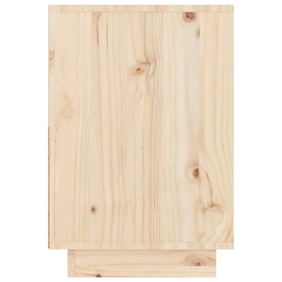 Nachtkastjes 2 St 60X34X51 Cm Massief Grenenhout
