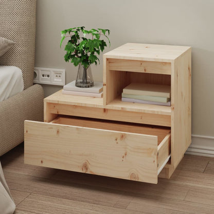 Nachtkastjes 2 St 60X34X51 Cm Massief Grenenhout