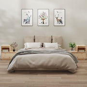 Nachtkastjes 2 st 60x34x51 cm massief grenenhout