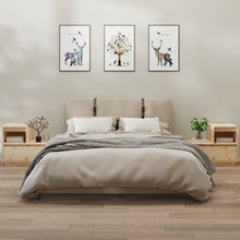Nachtkastjes 2 St 60X34X51 Cm Massief Grenenhout