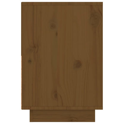 Nachtkastjes 2 St 60X34X51 Cm Massief Grenenhout Honingbruin