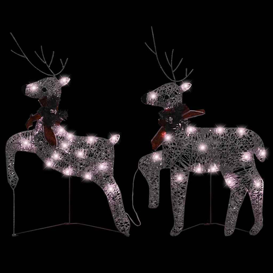 Kerstrendieren 40 Led's Kleurig 2